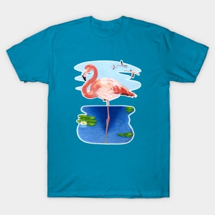 Majestic Greater Flamingo T-Shirt